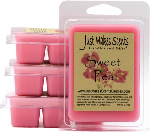 Vista 4 de Paquete de 2 – Cera perfumada de guisante dulce que se derrite por Just Makes Scents