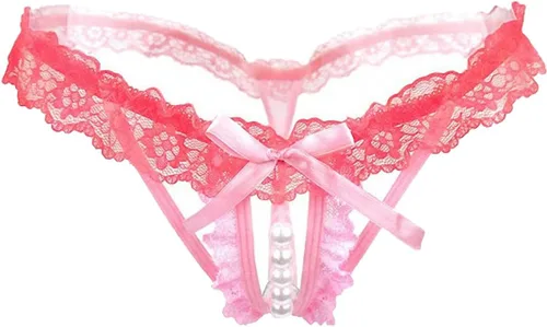Vista 22 de Tanga de cintura baja con bordado de mariposa para mujer 6 Pack-Multicolor