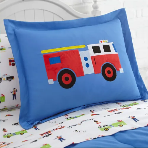 Vista 3 de Wildkin Cama matrimonial en una bolsa – Juego de ropa de cama de microfibra de 7 piezas con edredón, funda de almohada y sábanas – Heroes