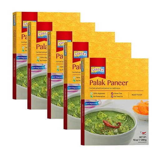 Vista 31 de Ashoka Comidas indias listas para comer desde 1930, 100% vegetariano Dal Makhani, comida india totalmente natural cocinada tradicionalmente, a base