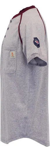 Vista 65 de BOCOMAL FR Shirts - Camisa ligera de 5.5 onzas de manga corta y resistente al fuego/ignífuga