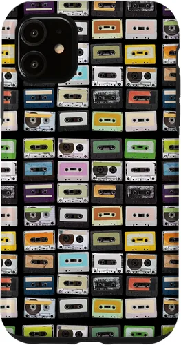 Vista 8 de Cassette Tapes Nostalgic Mixtape Music Graphic Case for iPhone 17