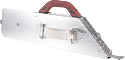 Vista 2 de Marshalltown TapeShooter - Cinta cónica para paneles de yeso, ligera, estilo diestro o zurdo, mango DuraSoft, fácilmente ajustable, fabricado