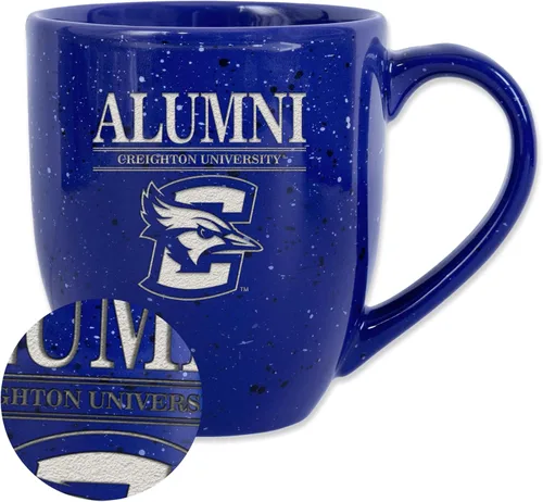 Vista 135 de Rico Industries NCAA Illinois Fighting Illini Alumni - Taza de café de cerámica moteada grabada con láser de 16 onzas
