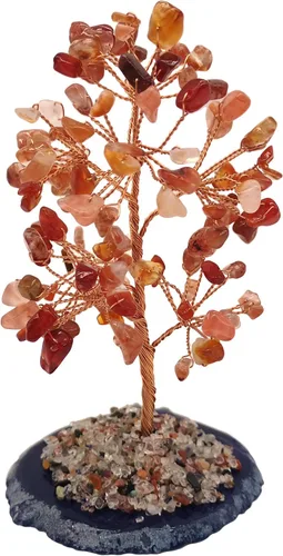 Vista 9 de Mina Heal Árbol bonsái de cristales curativos para decoración del hogar, decoración de habitación y escritorio de oficina, regalos espirituales
