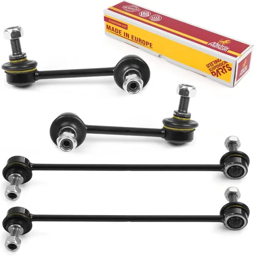 Vista 150 de Metrix Premium Chassis Parts - Kit de 4 piezas de barra estabilizadora delantera y trasera con enlace de extremo de barra estabilizadora para Ford