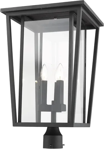 Vista 7 de Z-Lite 571PHXLR-ORB - Accesorio de montaje de poste para exteriores de 3 luces, bronce aceitado