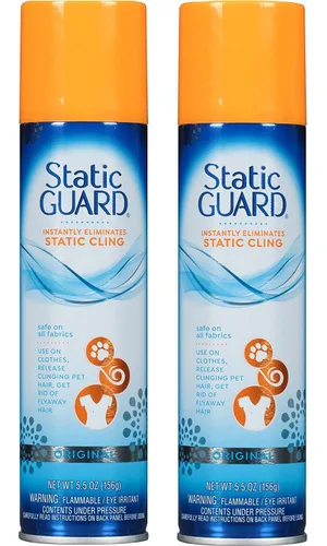 Vista 2 de Static Guard Spray 5.5 oz. Paquete de 2
