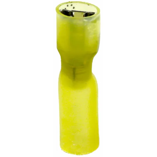Vista 8 de HSSV1-5 Horquillas de terminal de espada, 100 piezas de conectores de alambre termorretráctil, kit de terminales eléctricos, impermeable, grado