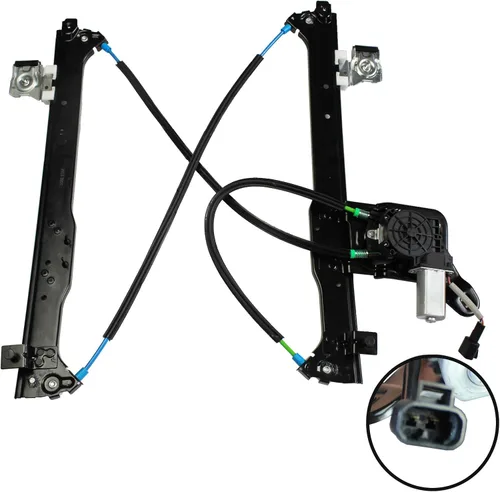 Vista 2 de 741-578 Regulador de ventanilla eléctrica trasera del lado del conductor con conjunto de motor compatible con Silverado/Suburban/Avalanche 1500 2500