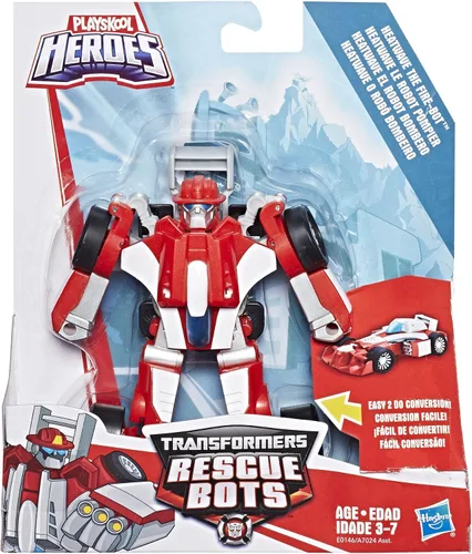 Vista 2 de Playskool Heroes Transformers Rescue Bots Heatwave the Fire-Bot