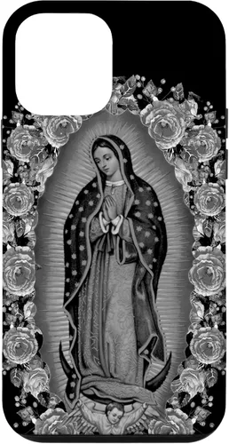 Vista 16 de Our Lady Virgen De Guadalupe - Carcasa floral para iPhone 17