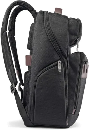 Vista 5 de Samsonite Mochila de negocios Kombi, Negro/Marrón, Mochila de negocios Kombi