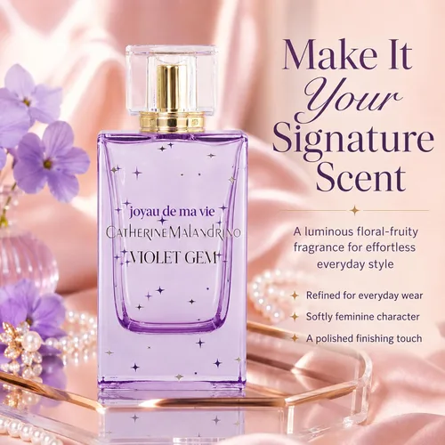 Vista 6 de Catherine Malandrino Violet Gem Eau de Parfum, 3.4 fl. oz.