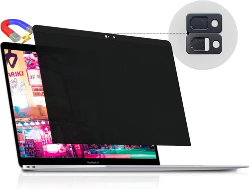 Vista 32 de Peslv Filtro de Privacidad Magnético para Macbook de 12 Pulgadas (2012-2017), Filtro Anti Luz Azul Deslumbrante Extraíble Filtro de Pantalla Mate