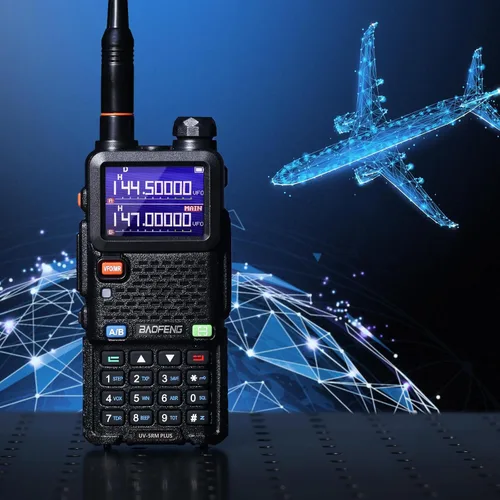 Vista 9 de BAOFENG UV-5RM Plus Ham Radio, 10W Long Range Dual Band Two Way Radio