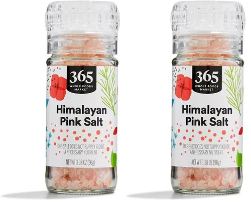Vista 9 de 365 by Whole Foods Market, Molinillo de sal rosa del Himalaya, 3.38 onzas