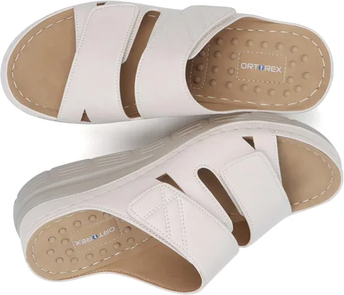 Vista 6 de Ortho+rest Sandalias ortopédicas para caminar con soporte de arco para mujer