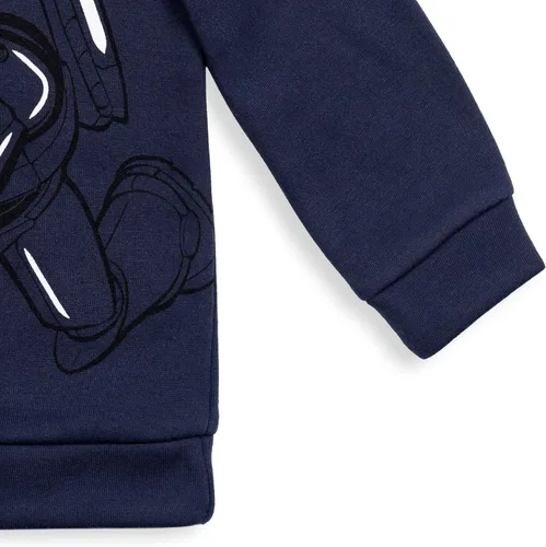 Vista 8 de Disney Pixar Toy Story Buzz Lightyear Woody Rex Forky - Sudadera con capucha de forro polar para niños pequeños