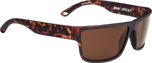 Vista 3 de Spy Gafas de sol rectangulares polarizadas Optic Rocky