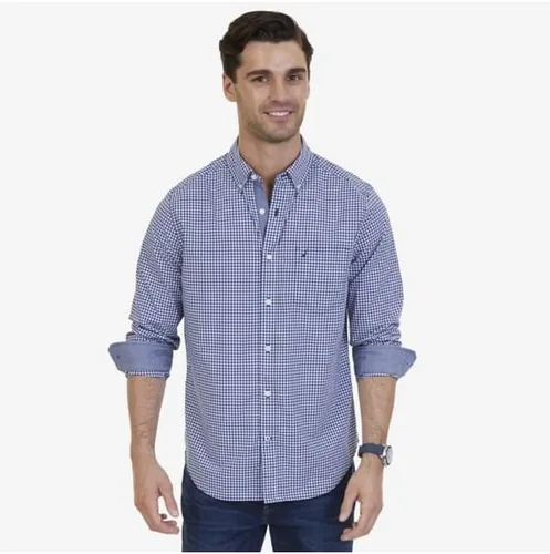 Vista 2 de Nautica Camisa de manga larga con botones y ajuste clásico para hombre