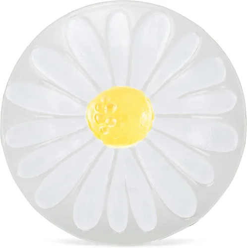 Vista 3 de DEMDACO Silvestri Glass Fusion Daisy Plate
