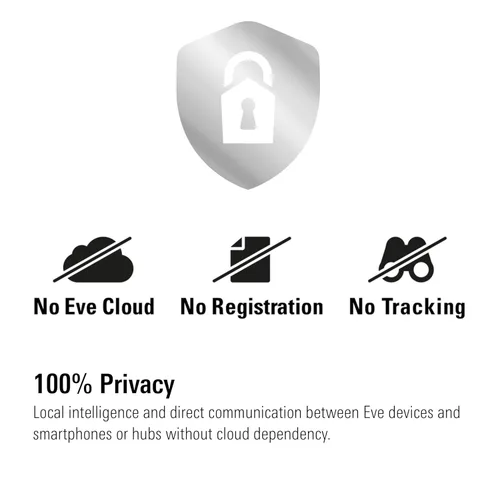 Vista 6 de Eve Energía (matriz) - Enchufe inteligente, aplicación y control de voz, 100% privacidad, materia sobre hilo, funciona con Apple Home, Alexa, Google