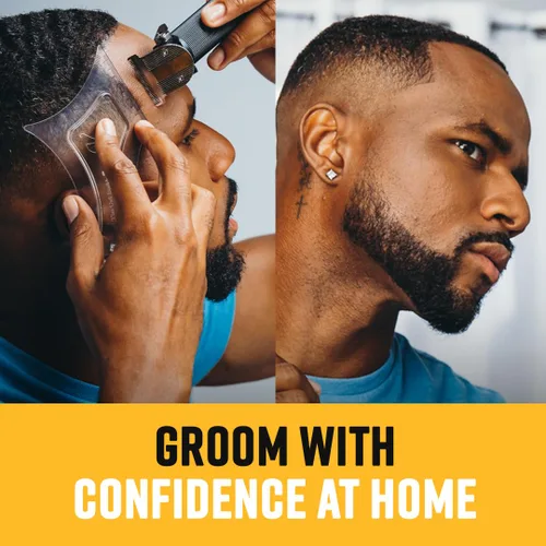Vista 5 de Múltiples herramientas de corte para formar barba de Cut Buddy, plantilla de corte de pelo, guía para corte de bigote
