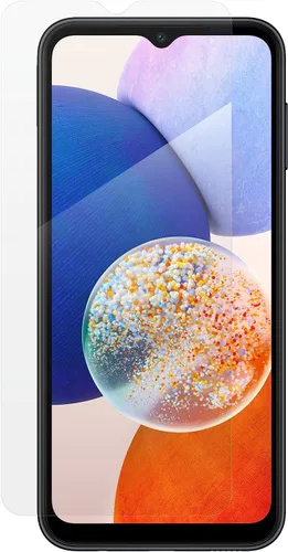 Vista 2 de Zagg InvisibleShield Glass Elite - Protector de pantalla diseñado para Samsung Galaxy A14 5G, resistente a impactos y arañazos, fabricado con bordes