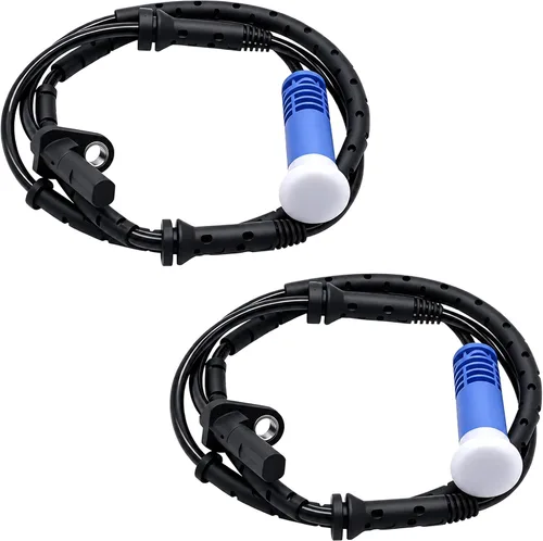 Vista 24 de HiSport Sensor de velocidad de rueda ABS 1J0927807B, 2 piezas, ubicación trasera izquierda y derecha, compatible con Audi TT 2000-2006, Volkswagen