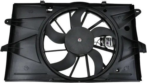 Vista 65 de Conjunto de ventilador de refrigeración dual del radiador TRQ Para Toyota Avalon 2013-2018 Camry 2012-2017 TO3115173