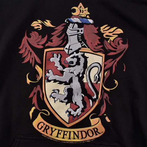 Vista 5 de Popfunk Harry Potter Hogwarts Crest - Sudadera con capucha y calcomanías para niños y niñas