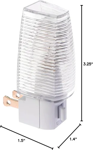 Vista 10 de Projectpak – Luz nocturna enchufable con interruptor manual de encendido/apagado para pasillo, recámara de niños, escaleras – Incluye bombilla