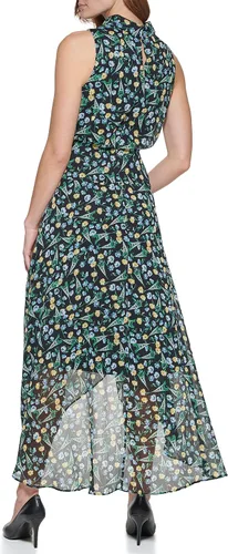 Vista 4 de Karl Lagerfeld Paris Women's Crepe Side Rouched Sheath Dress