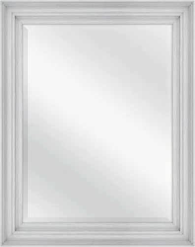 Vista 15 de MCS ovalados de plata, Beaded Espejo de pared, 21-Inch by 31-inch