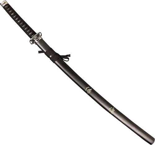 Vista 7 de PS 39.8 pulgadas Último Samurái Espada Japonesa Katana Honor Grabado En Vaina. Para Colección. Regalo, Uso de Práctica de Espada al Aire Libre