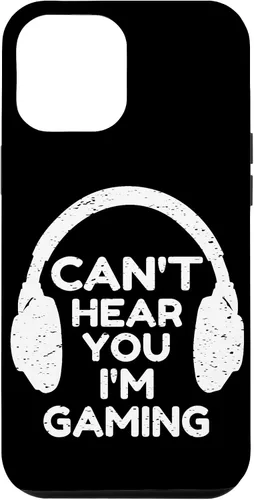 Vista 26 de Gaming Phone Case Gamer Gift Funny Cant Hear You I'm Gaming Case for iPhone 17
