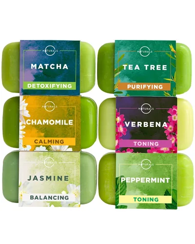 Vista 13 de O NATURALS Jabón en barra 100% natural, set de regalo, ingredientes orgánicos y aceites esenciales, regalos de spa para mujeres y hombres, gel