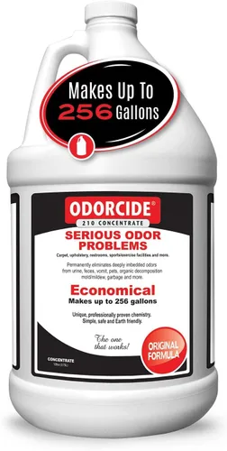 Vista 10 de Odorcide Eliminador de olores concentrado: eliminador de olores para olores fuertes en alfombras, madera dura y más, eliminador de humo, sudor