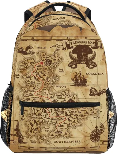 Vista 19 de senya Roaring Panther Mochila escolar Mochila de viaje para niños estudiantes, Patrón 1, Mochilas Daypack