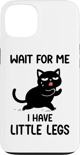Vista 7 de Funny Short Legs Cat Saying Wait for Me, I Have Little Legs Case for iPhone 17