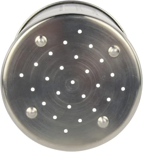 Vista 5 de Soporte para utensilios de cocina de acero inoxidable, soporte para utensilios de cocina para tenedores, espátula, organizador redondo de utensilios