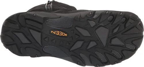 Vista 4 de KEEN Botas Betty para mujer, impermeables, aisladas, para nieve, MarrónNegro