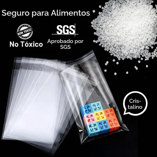 Vista 4 de Bolsas de celofán de 2 x 3 pulgadas, bolsas de celofán transparentes autoadhesivas de plástico resellable, bolsa de plástico de celofán para aretes