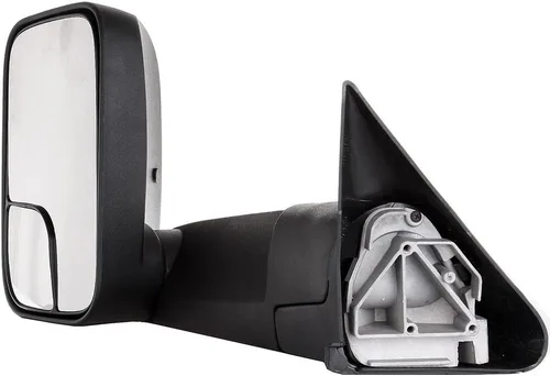 Vista 6 de Espejo de remolque ajustable manual, negro (1 pieza), repuesto de espejo de remolque compatible para 1994-2001 para Dodge para Ram 1500 2002