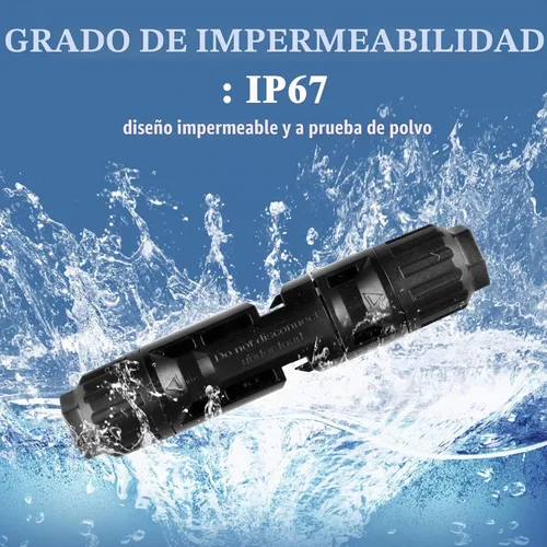 Vista 3 de MUYI - Kit de conector de panel solar de 22 piezas de repuesto para cable 14-10AWG