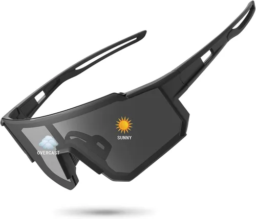Vista 17 de STORYCOAST Lentes de sol deportivos polarizados para hombres y mujeres, para conducir, pesca, ciclismo, bicicleta de montaña, protección UV400