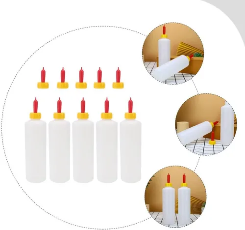 Vista 4 de Cabilock 5 juegos de botellas de cabra para alimentar cabras, botellas de leche de alimentación de cordero, resistentes botellas de lactancia