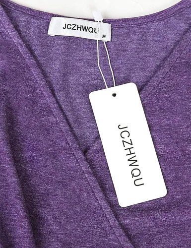 Vista 3 de JCZHWQU - Vestidos de verano para mujer con cuello en V sin mangas