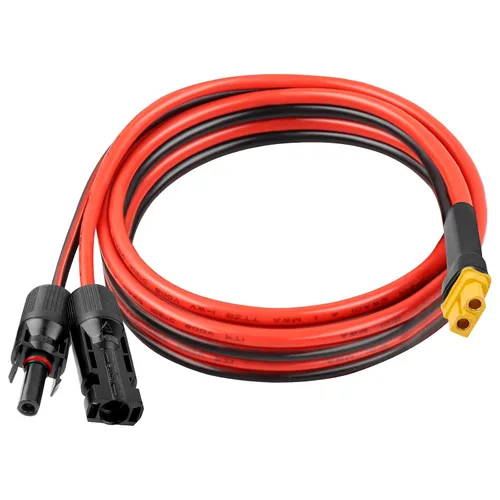 Vista 19 de Cable de extensión solar XT60 de 10 AWG 2 3 6 10 15 20 25 35 40 50 75 100 pies XT60 adaptador de conector de extensión solar más grueso cable hembra